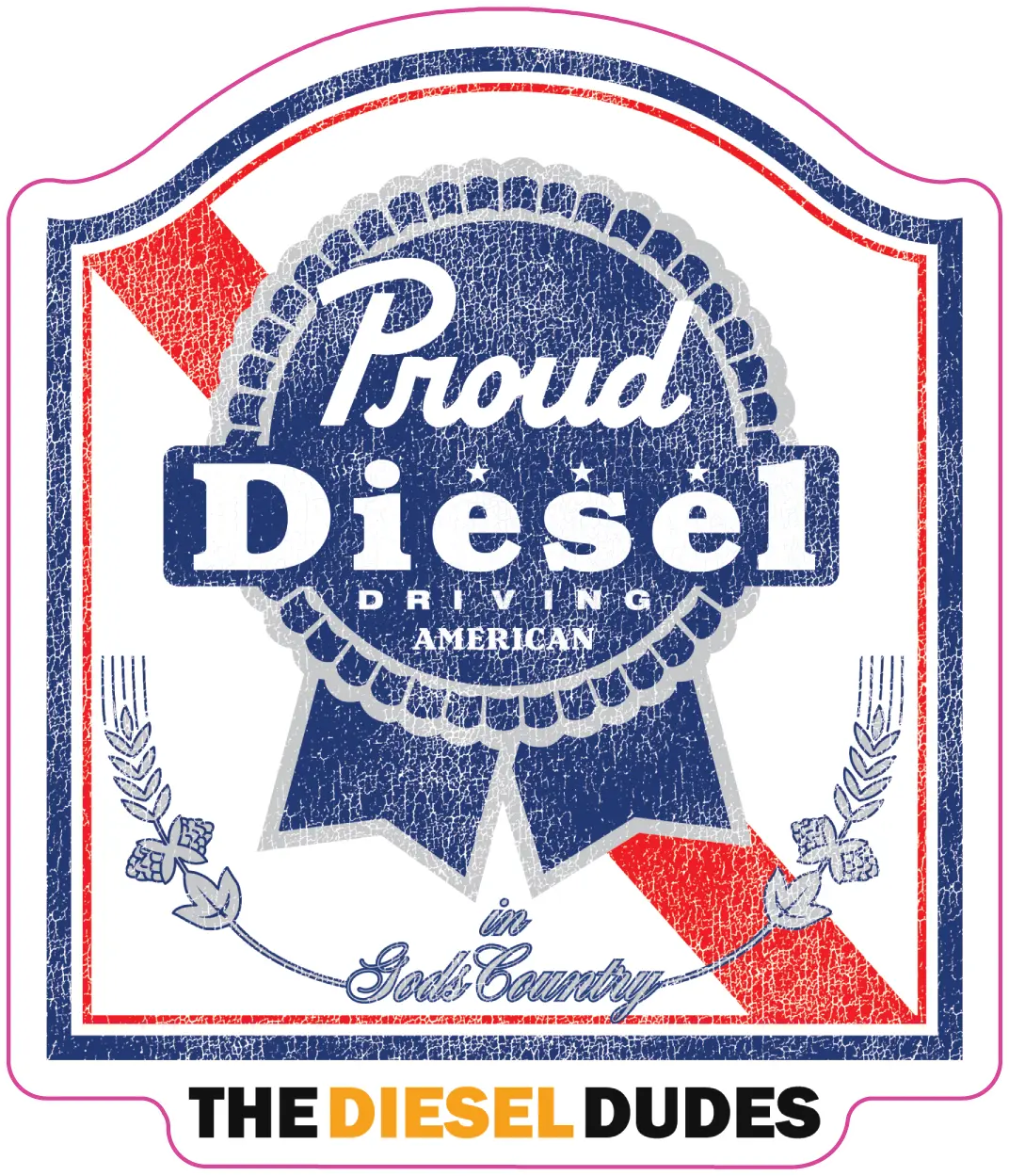 Proud Diesel Sticker SunFrog Solutions