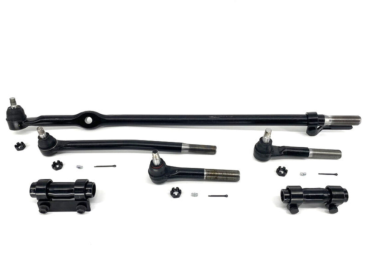 Forged Diesel 6 Piece Steering Kit, 1999-2004 Ford 7.3L 6.0L Powerstroke RWD Forged Diesel