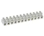 12-Position Barrier Terminal Block – 40A, 12mm Pitch, Panel Mount #39100 Model. 39100 TekShack