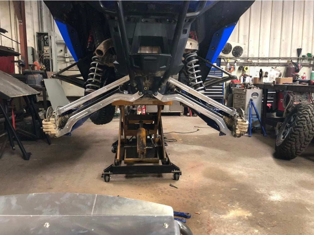 L&W RZR Turbo S Billet High Clearance Radius Rods