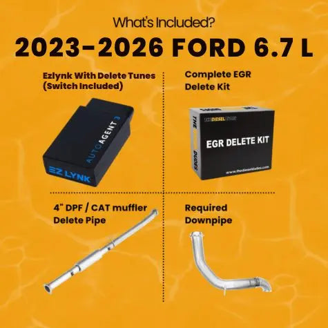 Ford 6.7 Powerstroke Full Delete Bundle | 2023-2026 thedieseldudes
