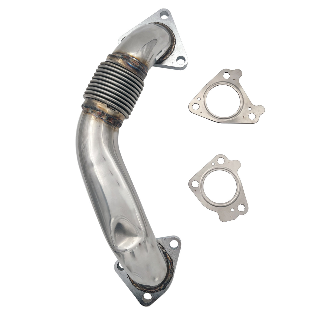 TruckTok 2001-2016 6.6L Chevrolet Chevy GMC Duramax LB7 LLY LBZ LMM LML Exhaust Up-Pipe(Passenger Side) TruckTok