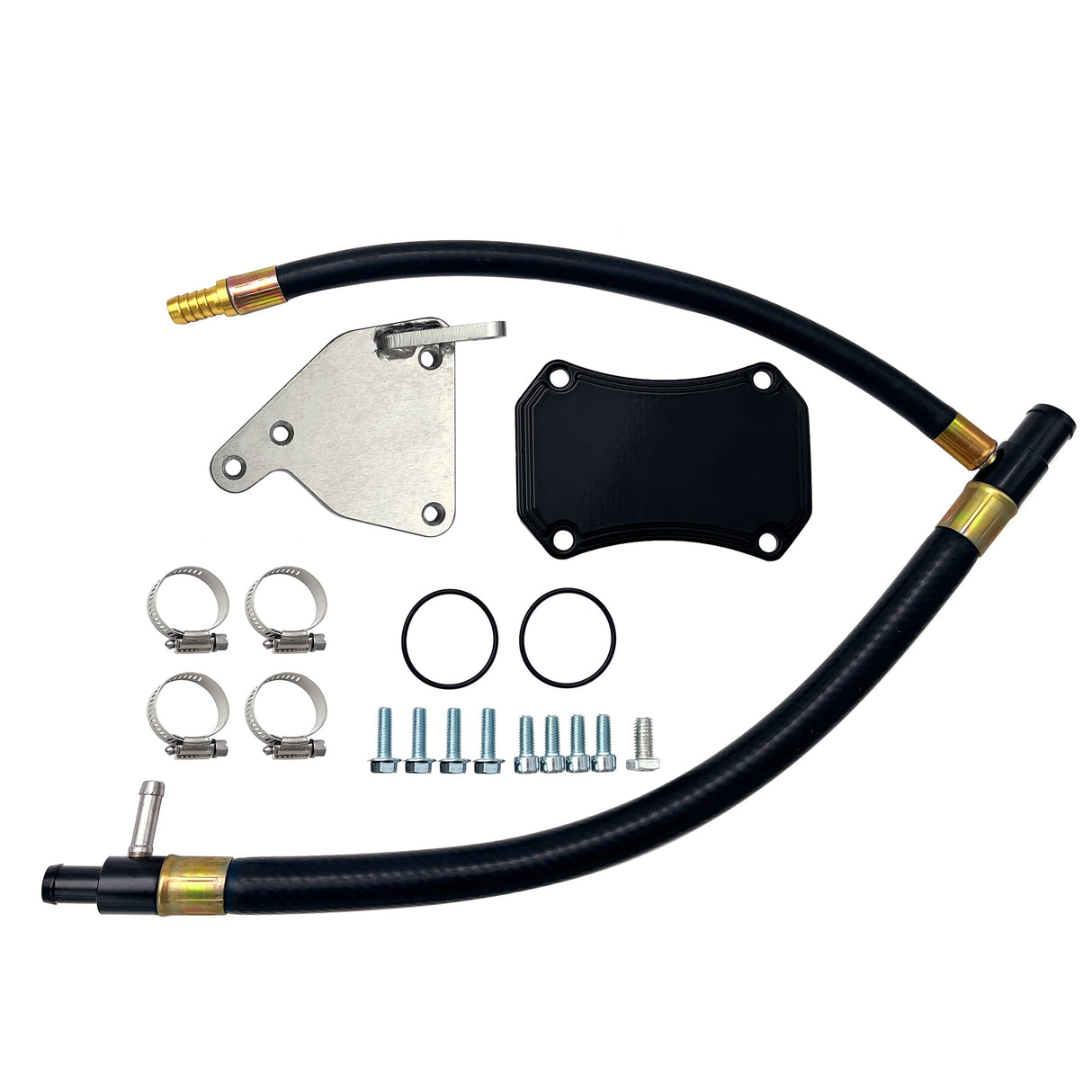 TruckTok 2011-2016 6.6L Chevy Duramax LML Up-Pipe & EGR Cooler Delete Kit (Passenger Side) TruckTok