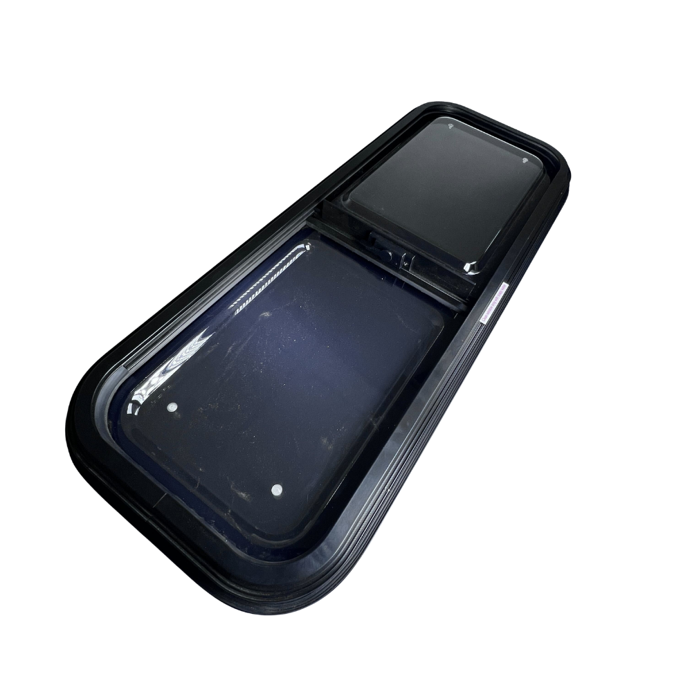 Acrylic Slider Window w/ Clamp Ring (Passenger Side) for Sprinter Van Wideout S&B
