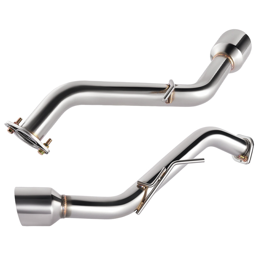 Axle Back Exhaust For 2014-2024 Infiniti Q50 w/ Stainless Steel Tip
