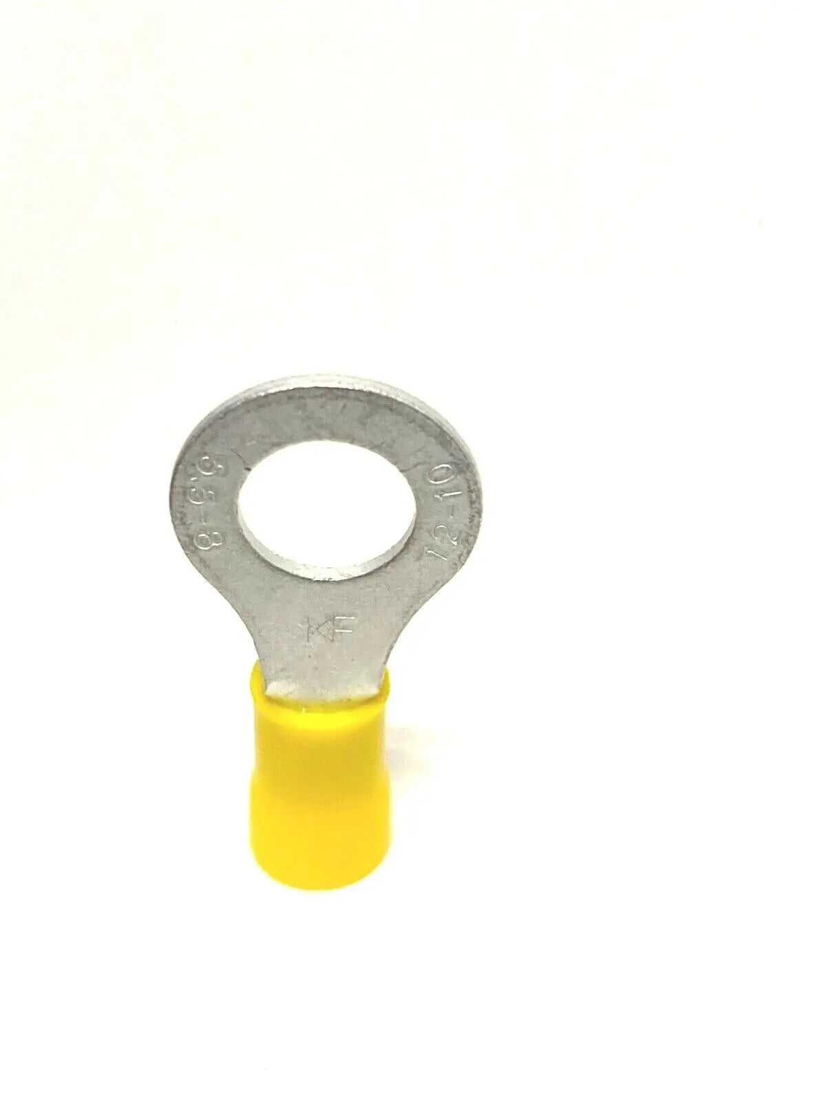 12-10 VINYL RING TERMINAL ELECTRICAL CONNECTOR YELLOW YOU CHOOSE SIZE ACDCWIREANDSUPPLY