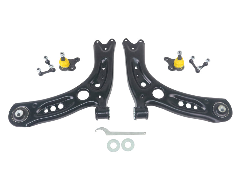 Ensemble de bras de suspension inférieur avant Whiteline 2004+ Volkswagen Golf