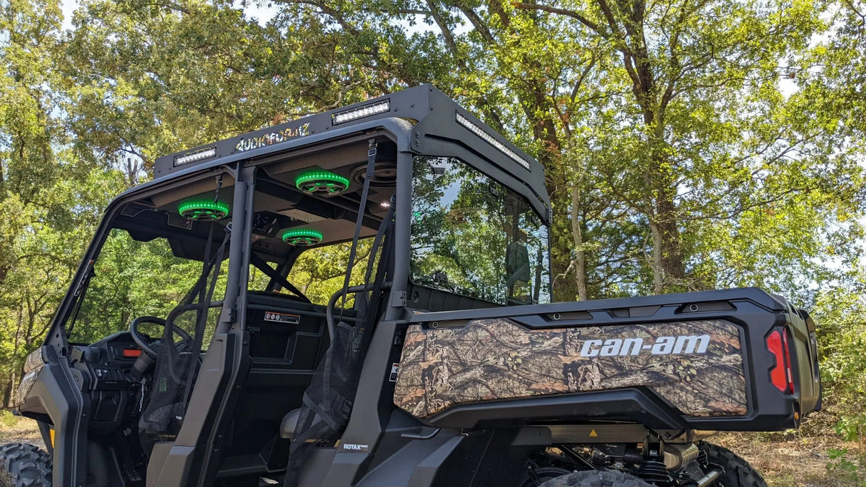 2016+ Can-Am Defender MAX HD7-HD10 Stereo Tops (4-Door) Can-Am