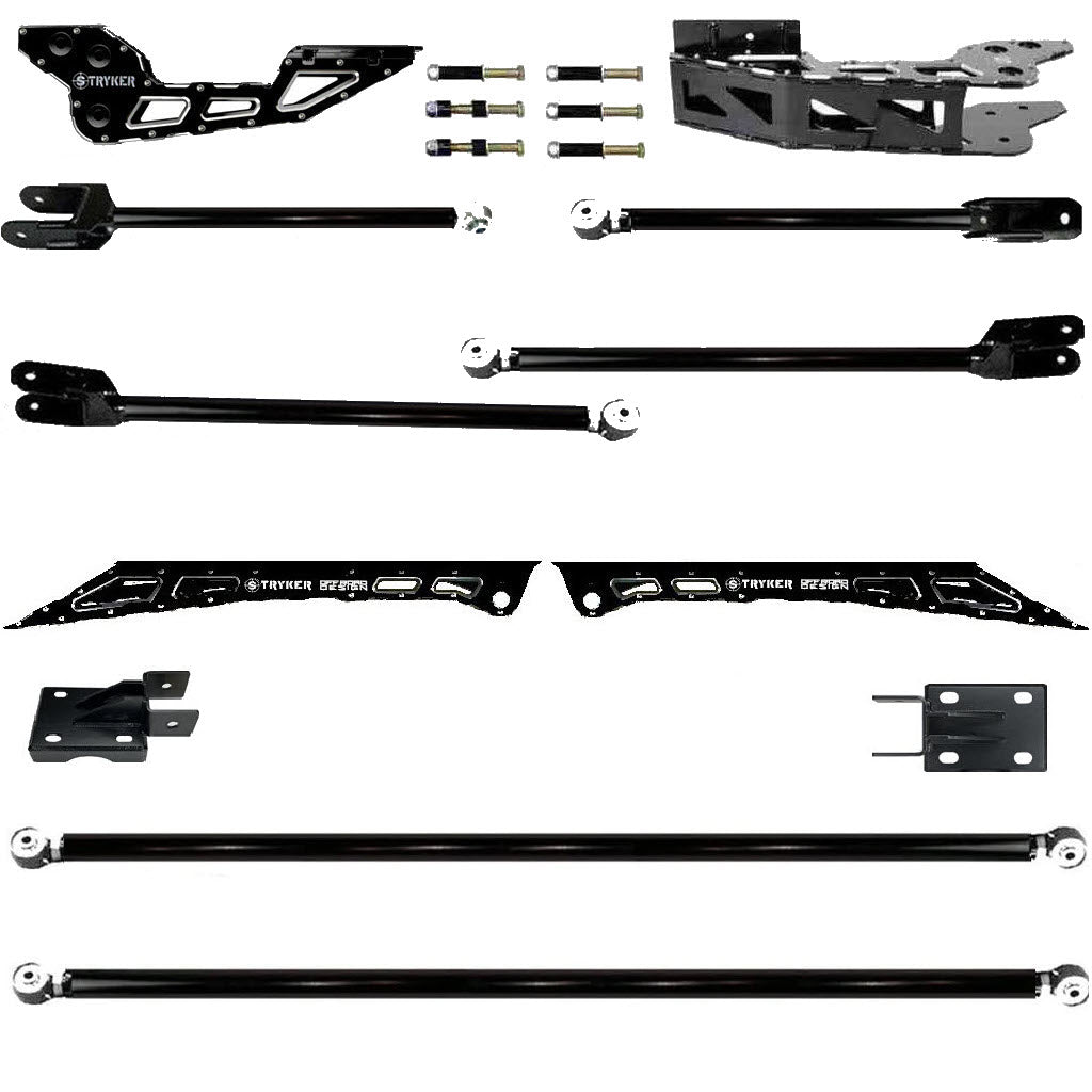 3 1/2" to 8" RAD TUBE F250 F350 4-LINK UPGRADE KIT 2017 to 2022 SUPER DUTY Stryker Off Road Design