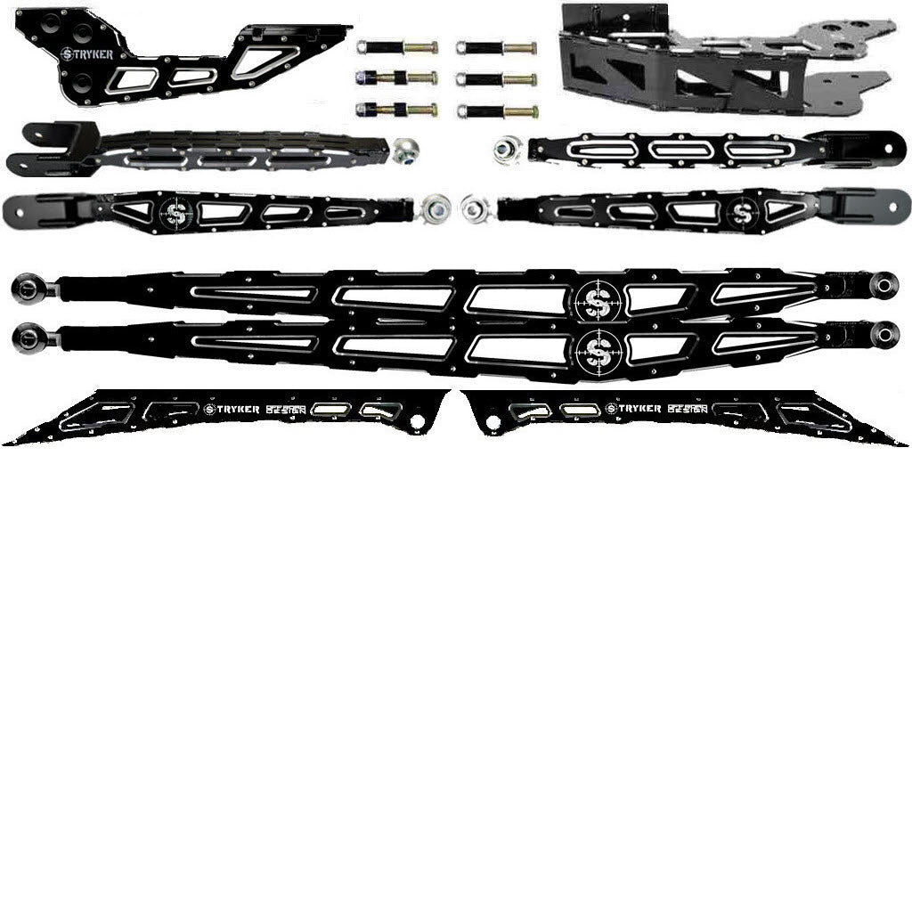 3 1/2" to 8" RAD F450 4-LINK UPGRADE KIT 2017 to 2022 SUPER DUTY Stryker Off Road Design