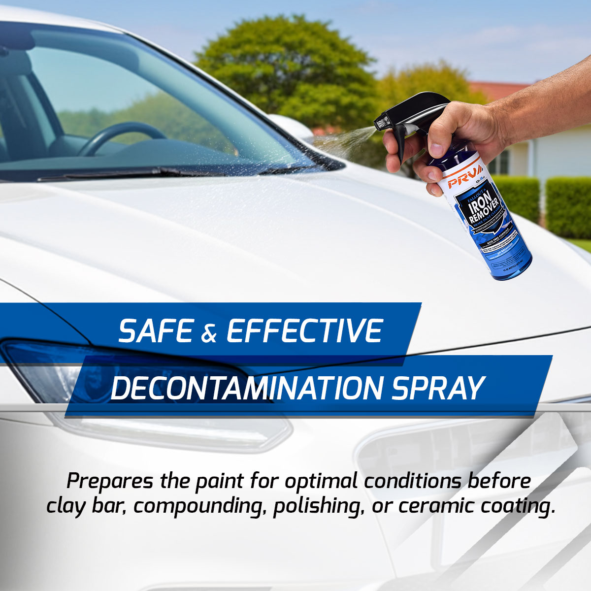 PRV Audio CD-IRn5 Iron Remover Wheel Brake Dust Cleaner 16oz