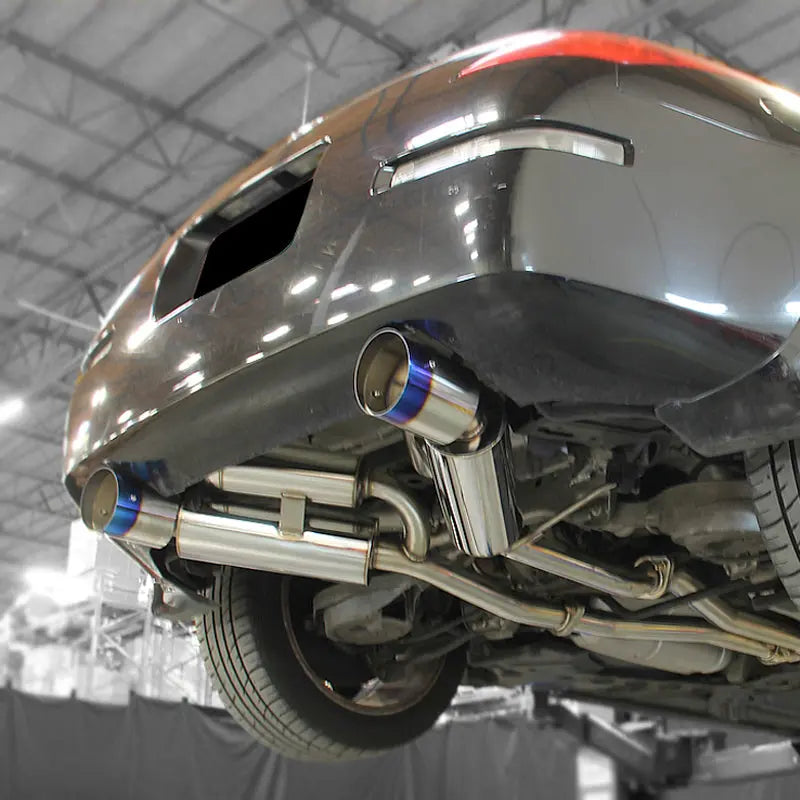 2003-2009 Nissan 350Z 3.5L Catback Exhaust w/ 4.5 Inches Dual Burnt Tips Flashark