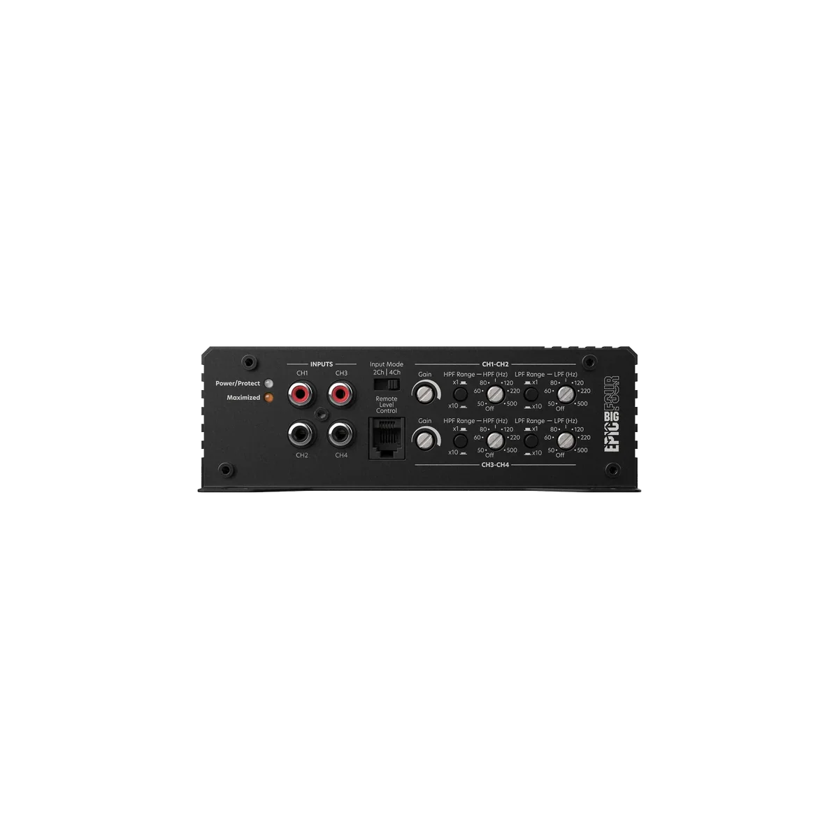 AudioControl EPICBIGFOUR 1400W RMS 4-Channel Amplifier AudioControl