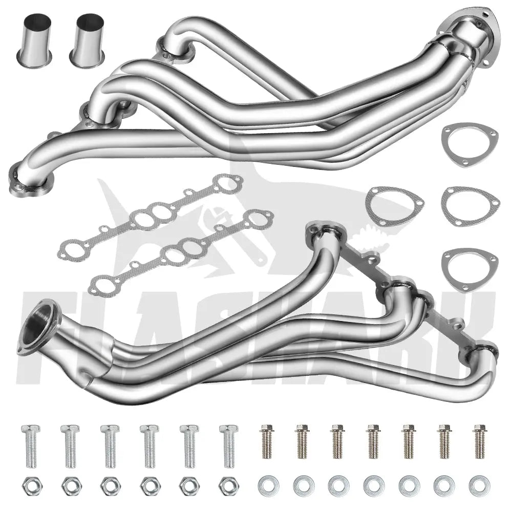 Exhaust Header for 1963-1981 Chevrolet Corvette V8 Engines Flashark
