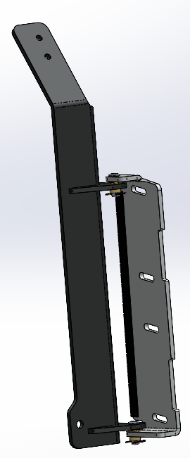 XL driver side hinge mount for Polaris Doors