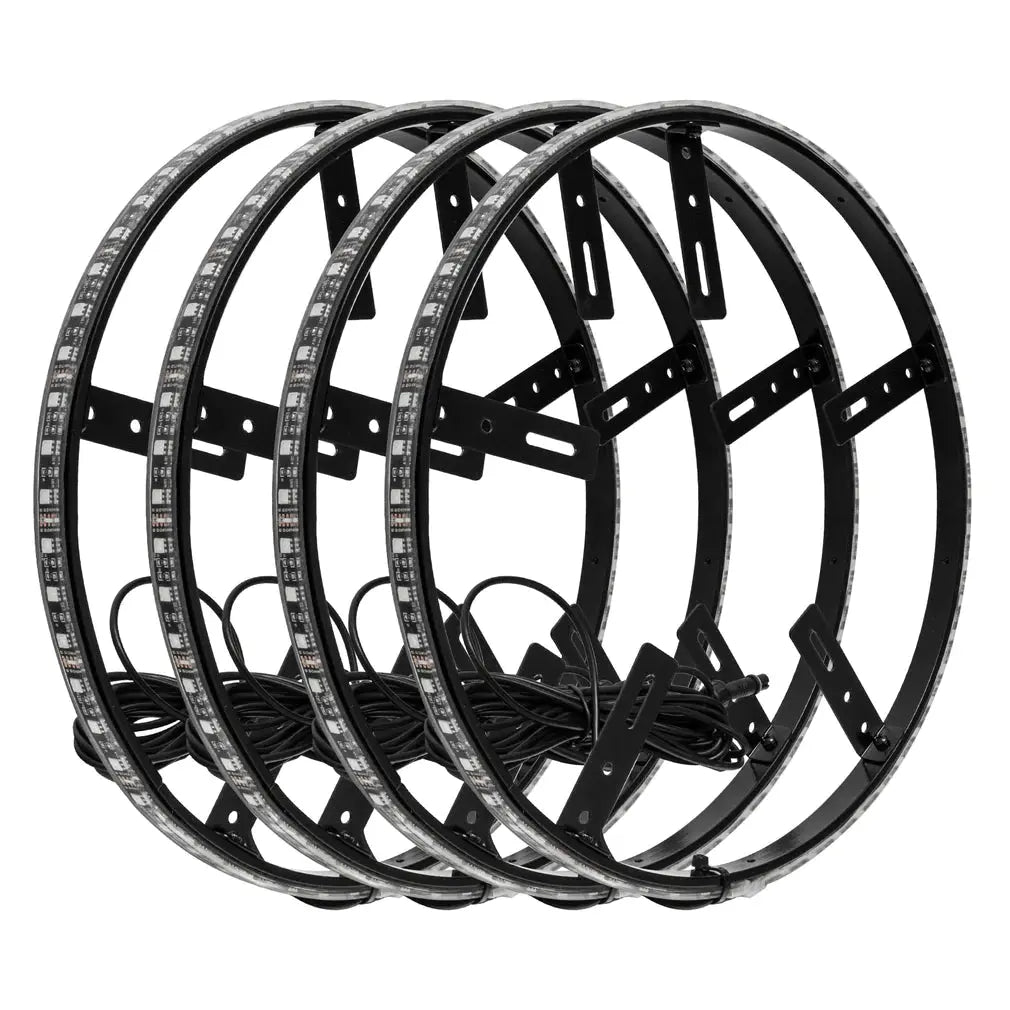 ORACLE LIGHTING LED ILLUMINATED WHEEL RINGS - UTV, ATV & SXS VEHICLES oracle