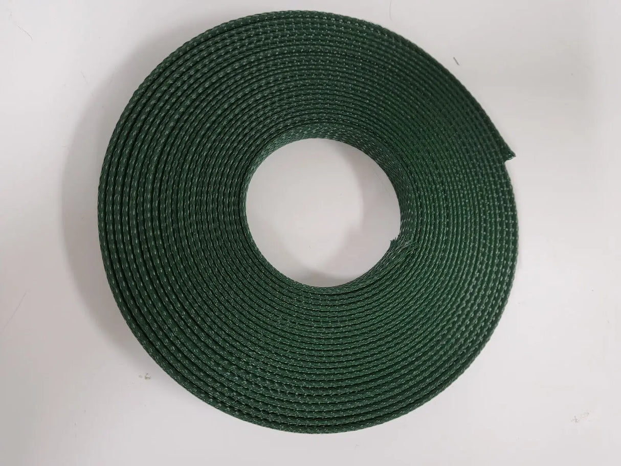 25 FT 1/2" FOREST GREEN PET EXPANDO SLEEVING BRAID AC/DC WIRE AND SUPPLY
