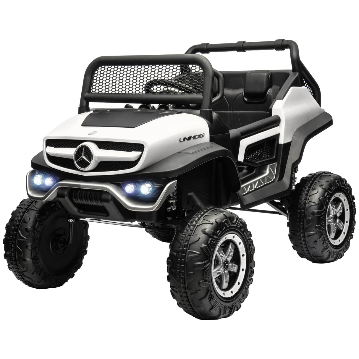 Mercedes-Benz Unimog 12V Kids Ride on Truck with Remote Control - Officially Licensed