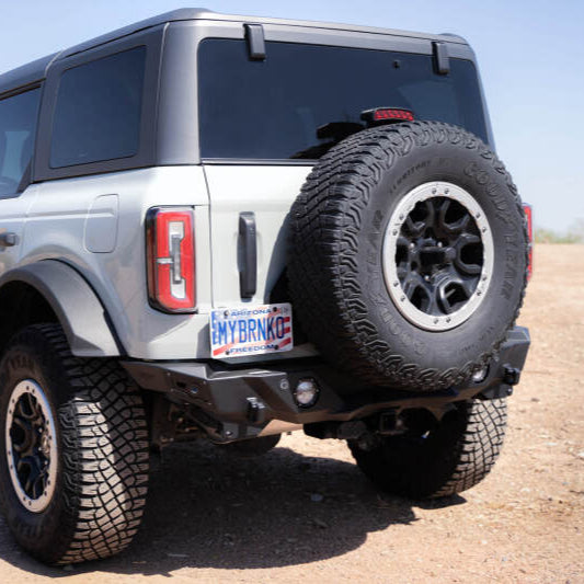 Addictive Desert Designs Krawler Rear Bumper with Light Mounts and Reinforced Recovery Points | 2021+ Ford Bronco