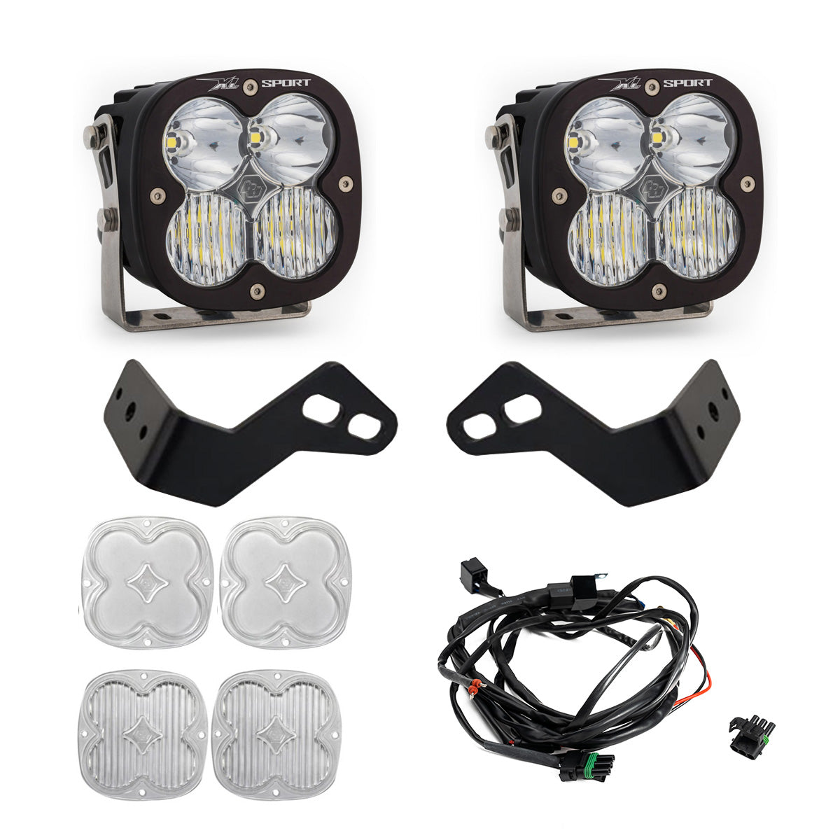 Baja Design Can-Am, Maverick R, XL Sport A-Pillar Kit Baja Designs