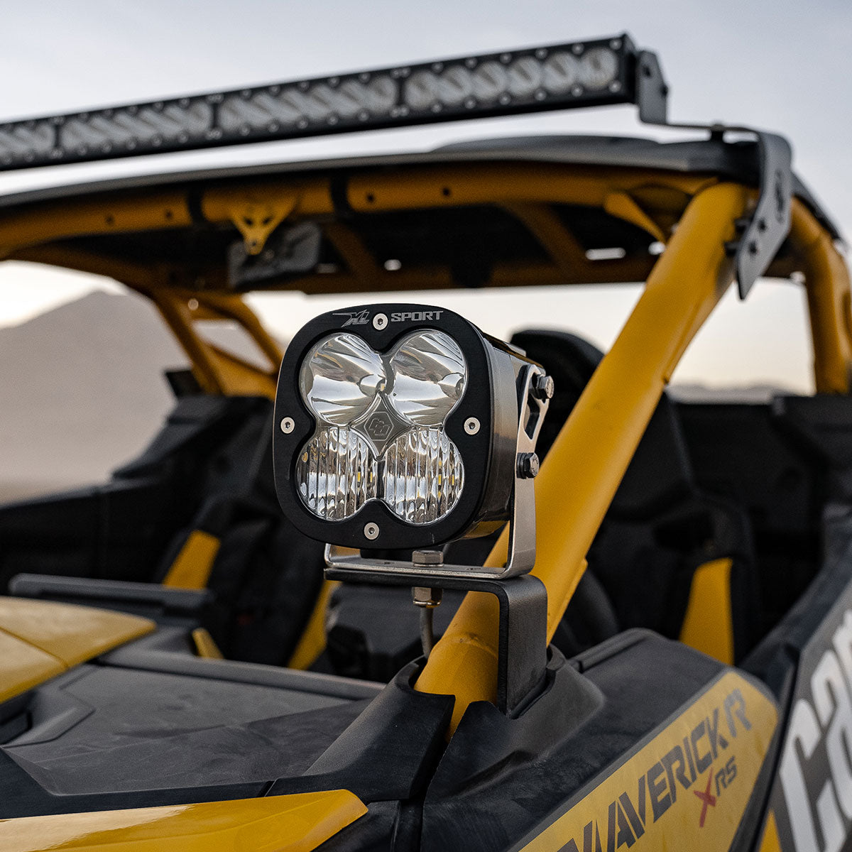 Baja Design Can-Am, Maverick R, XL Sport A-Pillar Kit Baja Designs