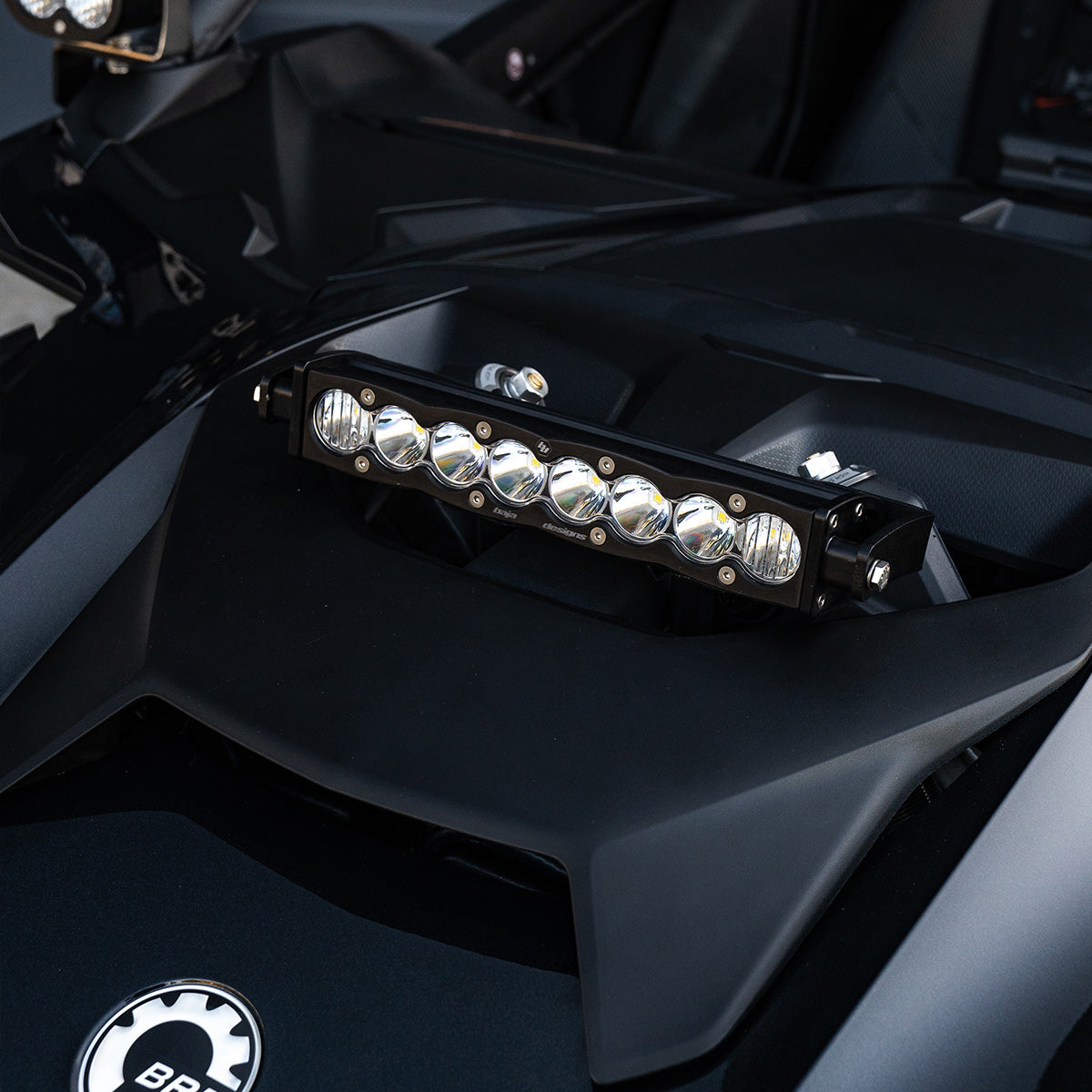 Baja Design Can-Am, Maverick R, Clear 10" S8 Shock Tower Kit Baja Designs