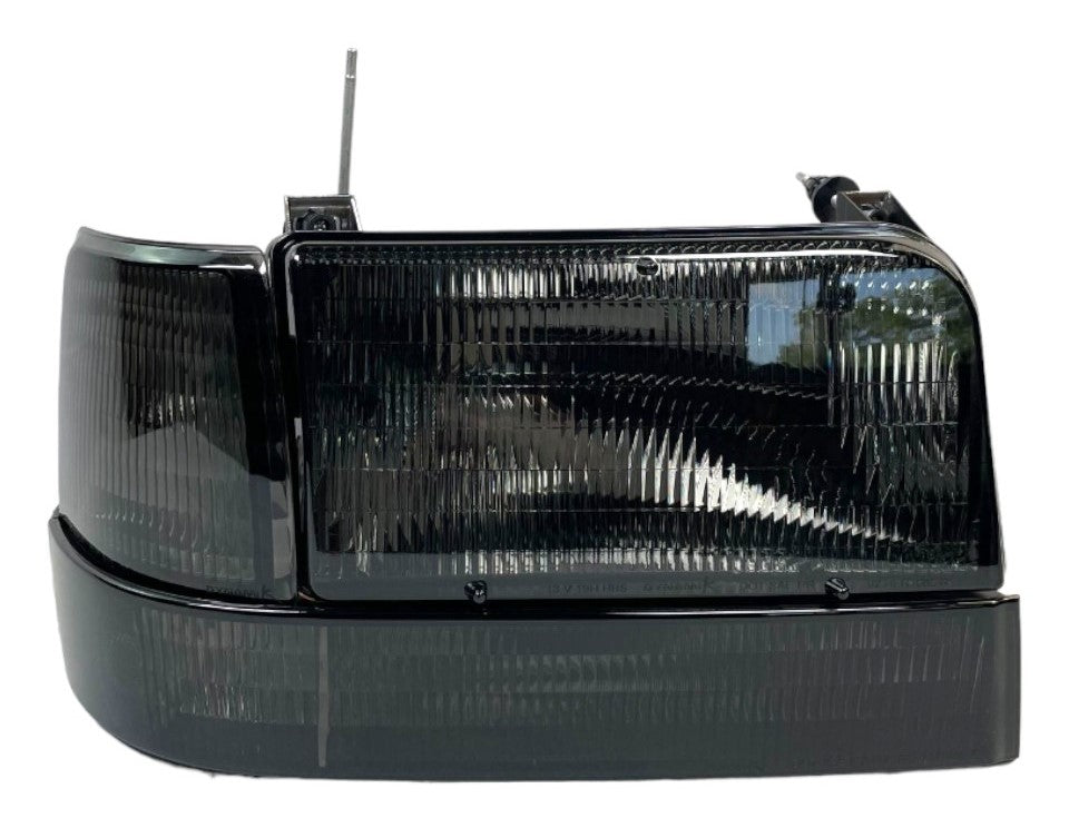 Complete Performance Smoked Diffused Headlight Kit - 1992-1997 Ford F-Series & Bronco Complete Performance
