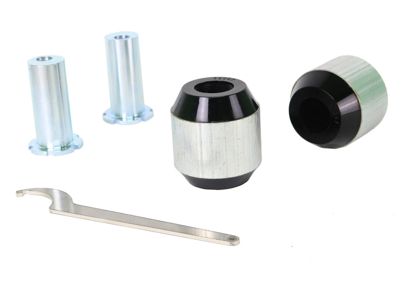 Kit de bagues inférieures de bras de suspension avant Whiteline 18-23 Kia Stinger à double décalage