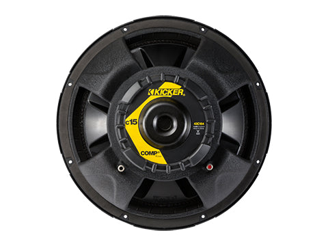 Kicker Comp 15" 250W RMS Subwoofer SVC 4-Ohm