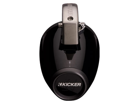 Kicker KMTCXL65 | 6.5" Marine Wakeboard Tower Speakers w/ RGB Lighting - Black (Pair)