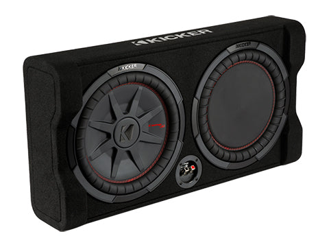 Kicker Down-Firing 12" CompRT 2-Ohm Enclosure Upgrade