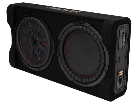 Kicker Powered Down-Firing 12" Enclosure Upgrade | '07-'18 JK Wrangler/ '18- Current JL Wrangler