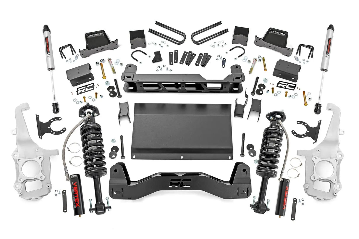 Rough Country 6 Inch Lift Kit Ford F-150 4WD 2021-2026 587-config