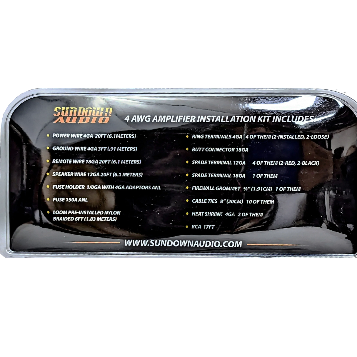 Sundown Audio 4G OFC Amp Kit Sundown Audio
