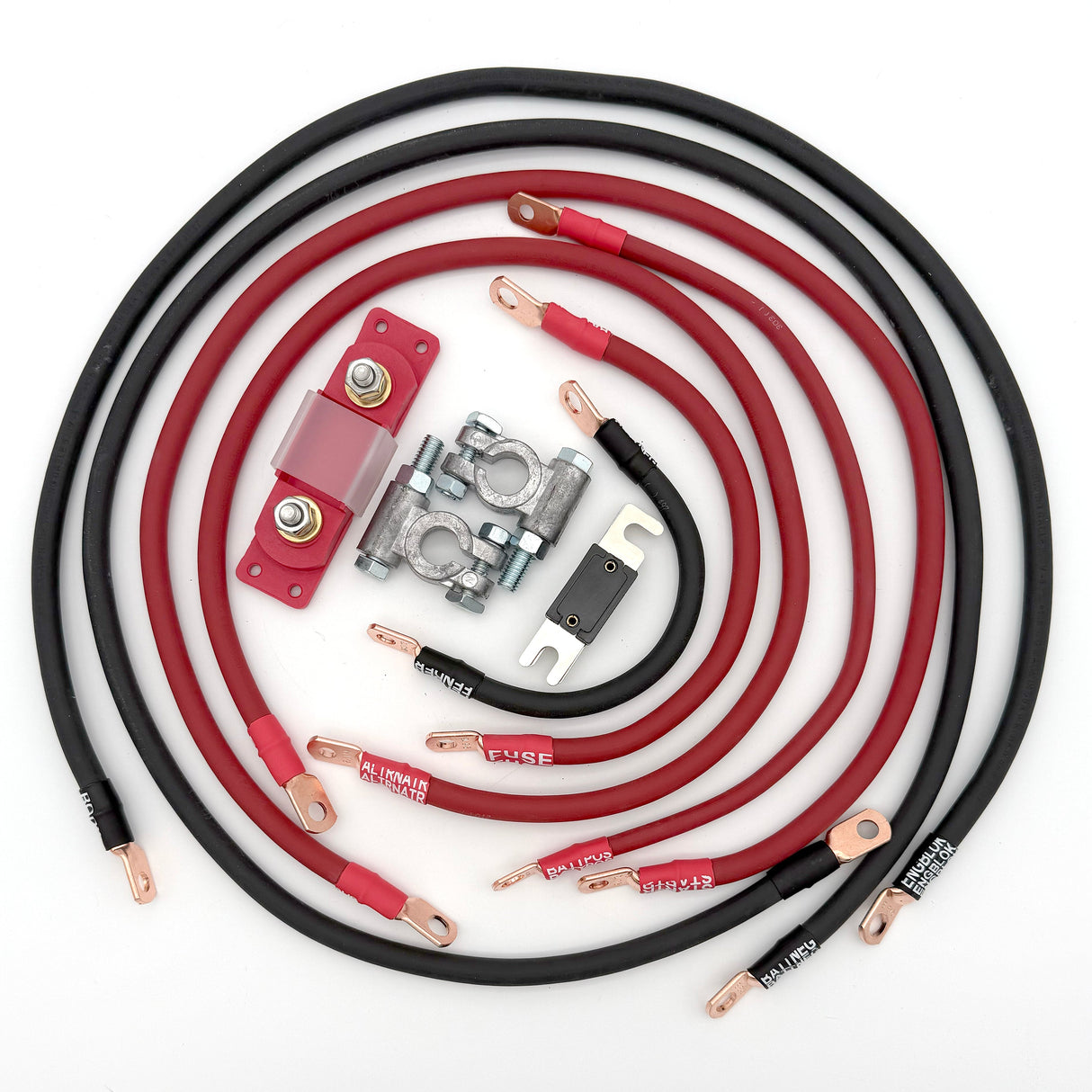 Toyota 4Runner Big 7 Battery Cables Kit (Gen 4 - 2003-2009)