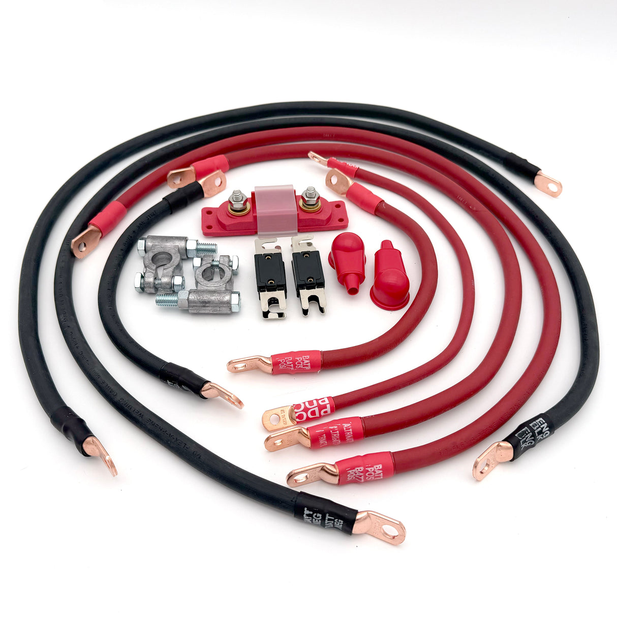 Toyota 4Runner Big 7 Battery Cables Kit (Gen 5 - 2010-2024)