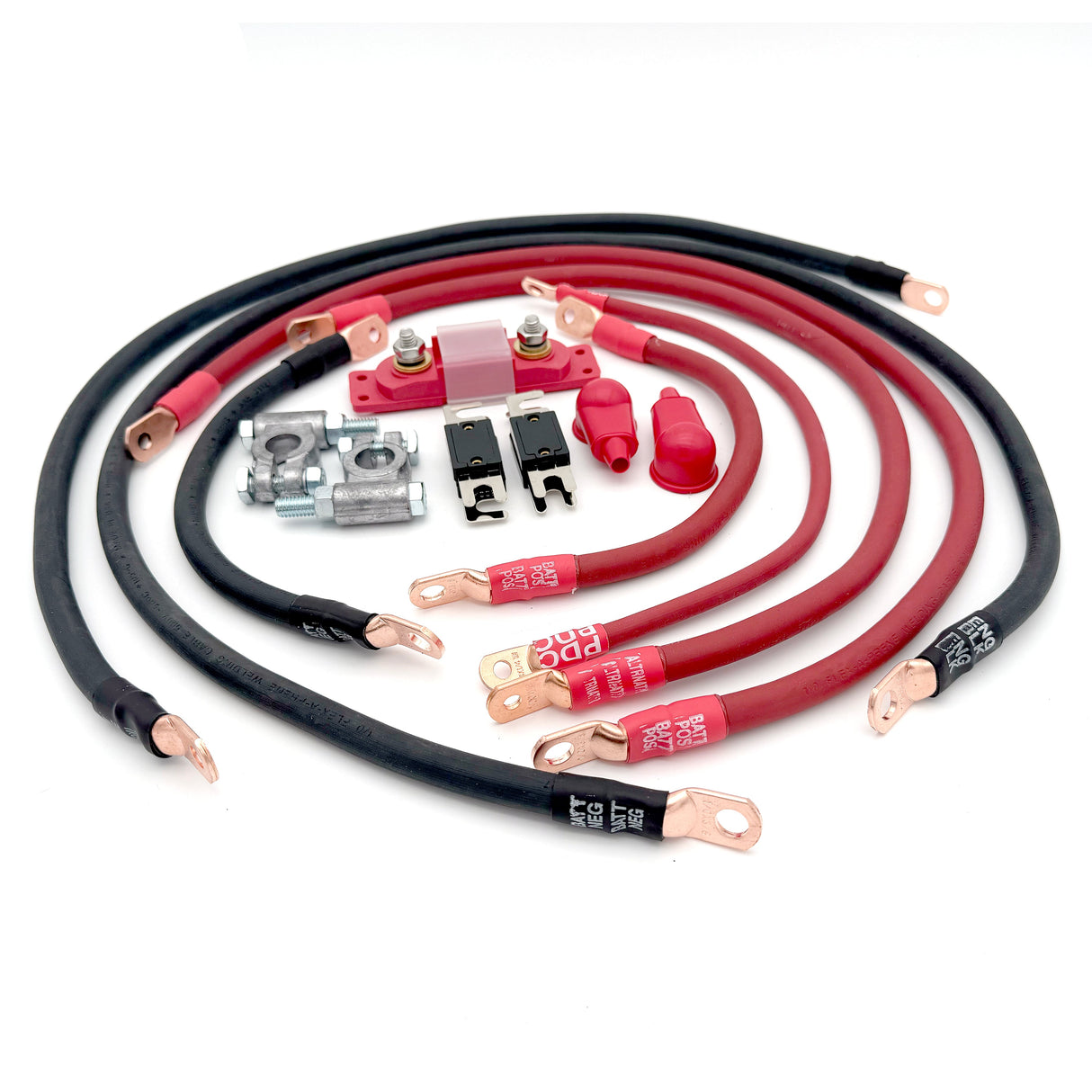 Toyota 4Runner Big 7 Battery Cables Kit (Gen 5 - 2010-2024)