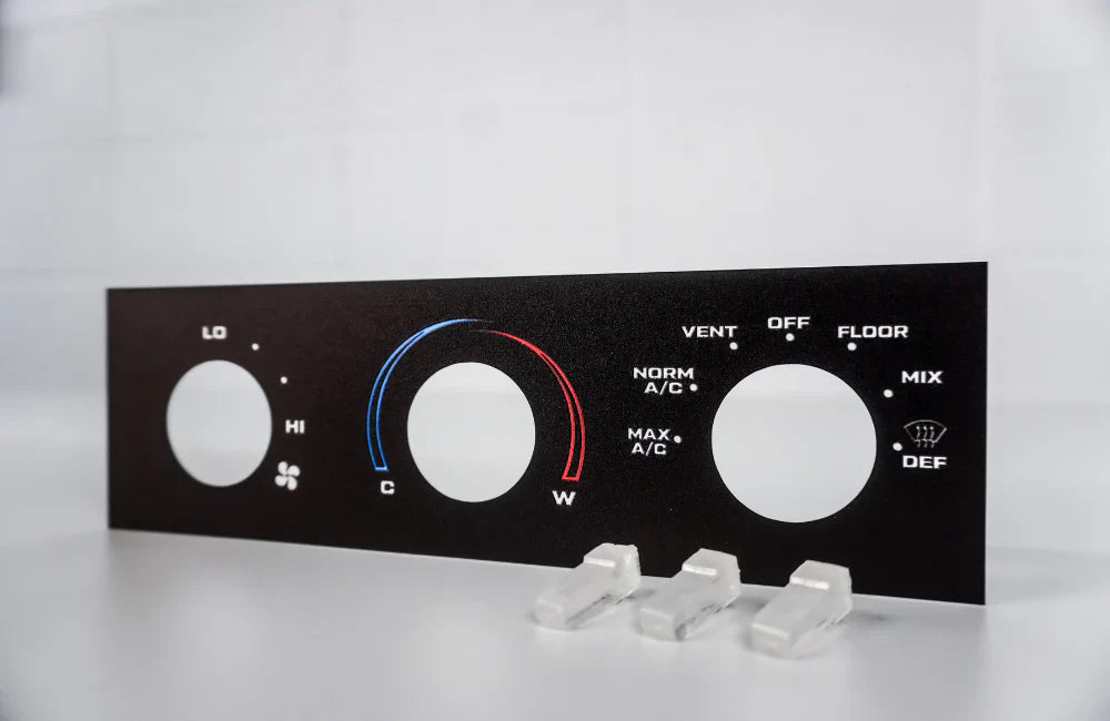 92-96 Cluster Faceplate Kit - XLT Modern - Gas Chinook Auto