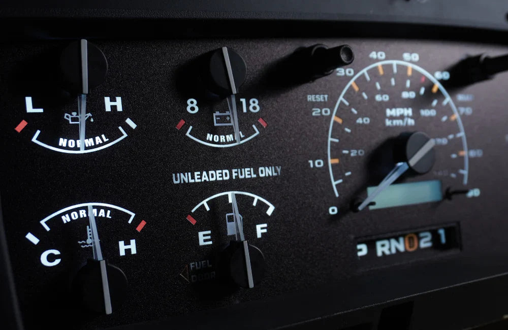 92-96 Cluster Faceplate Kit - XLT Modern - Gas Chinook Auto