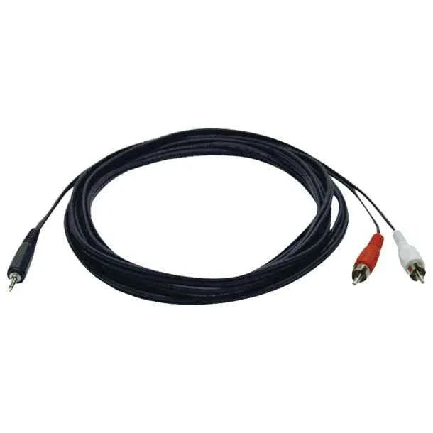Tripp Lite® by Eaton® 3.5-mm Male to 2 Male TekShack