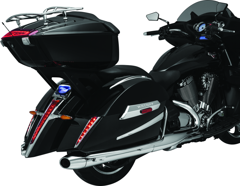 Porte-bagages de coffre réglable multi-rack Kuryakyn Chrome