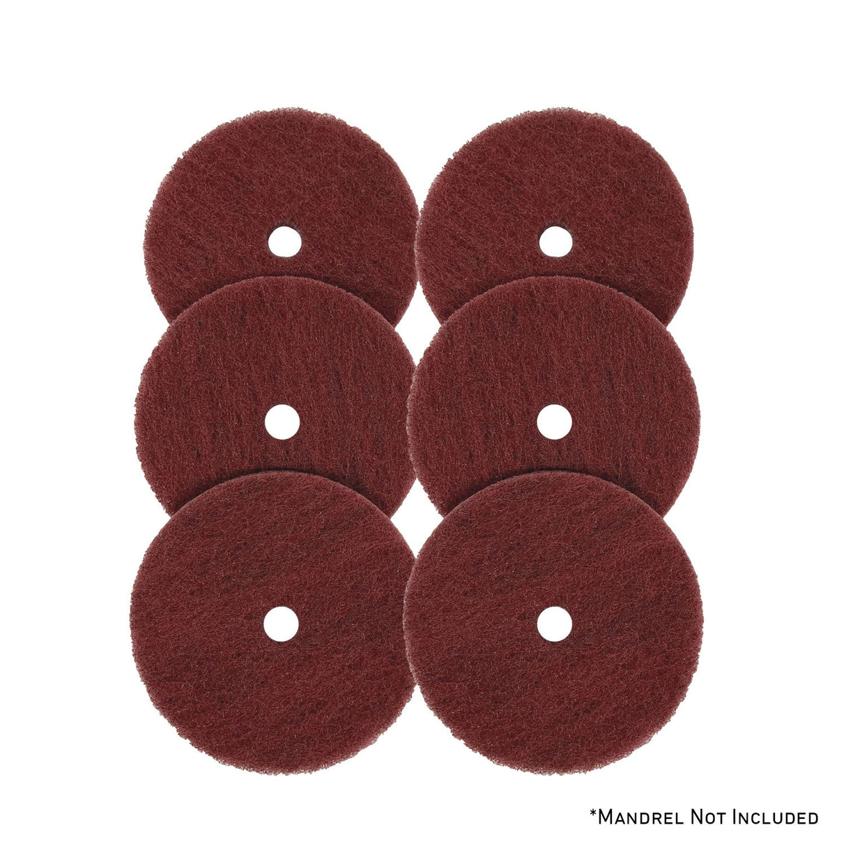 Mini Surface Prep Buff and Blend Discs (1/2" Arbor Hole)