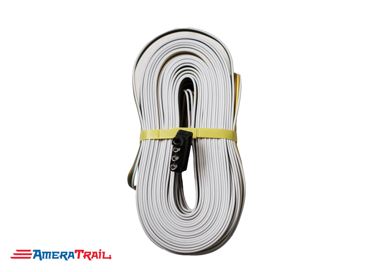4 Way Trailer Harness w/ 40' Lead, DUAL GROUND -Optronics