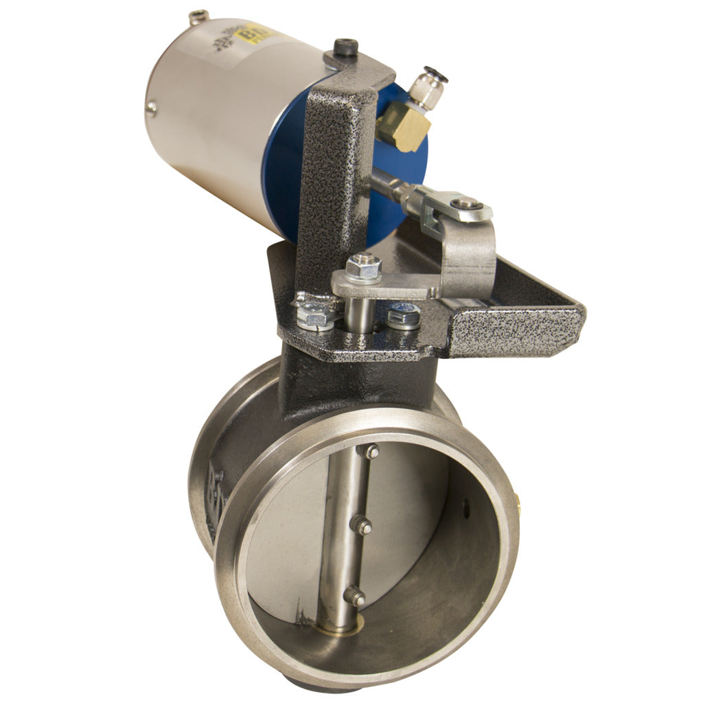 EXHAUST BRAKE w/APPS REMOTE MOUNT VACUUM CONTROLLED 60psi 4-INCH EXHUAST DODGE 24-VALVE 5.9L CUMMINS 1998.5-2002