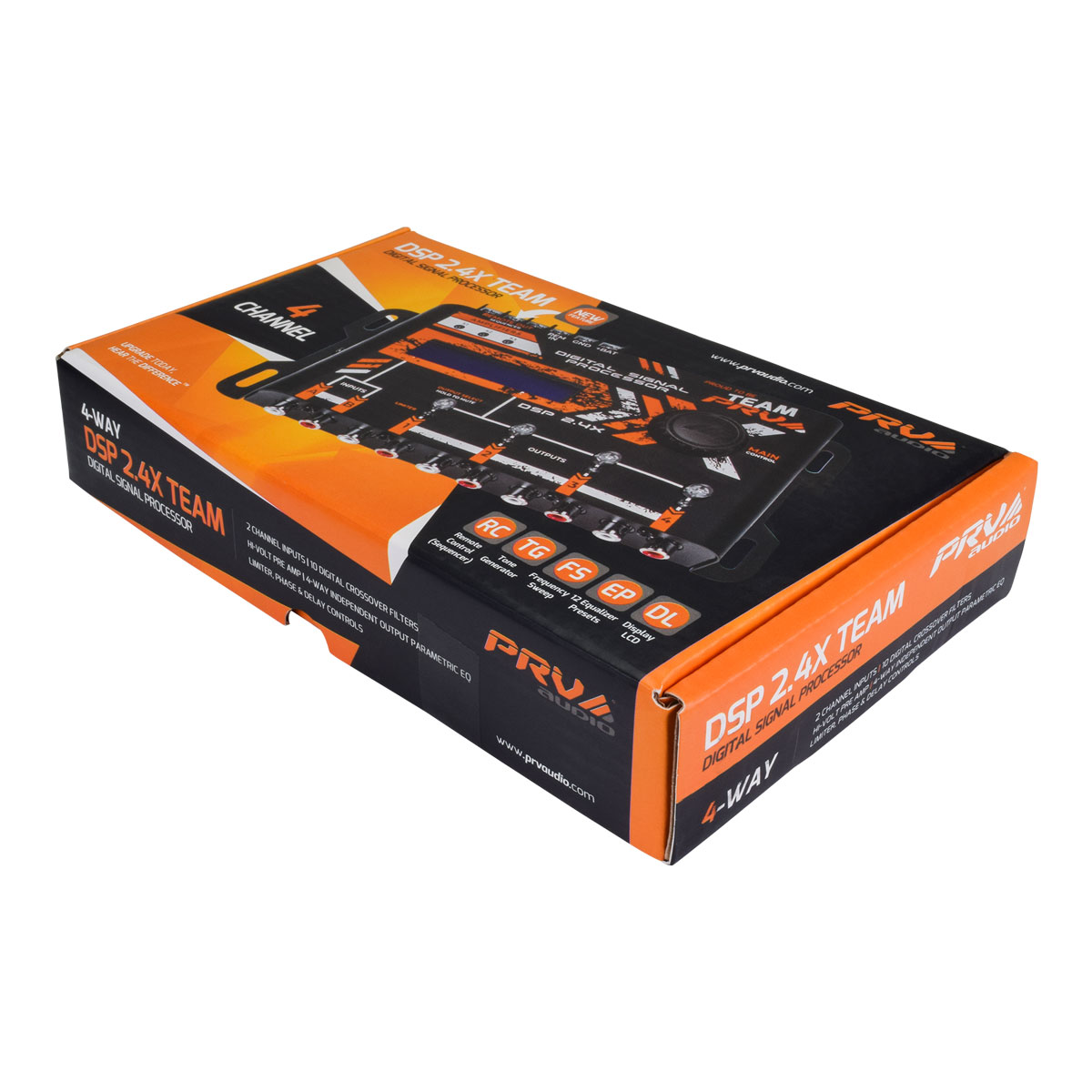 PRV Audio DSP 2.4X TEAM 4-Channel Digital Signal Processor