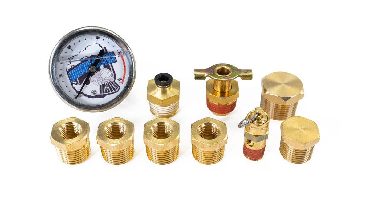 5-Gallon Single Compressor Fitting Kit HornBlasters