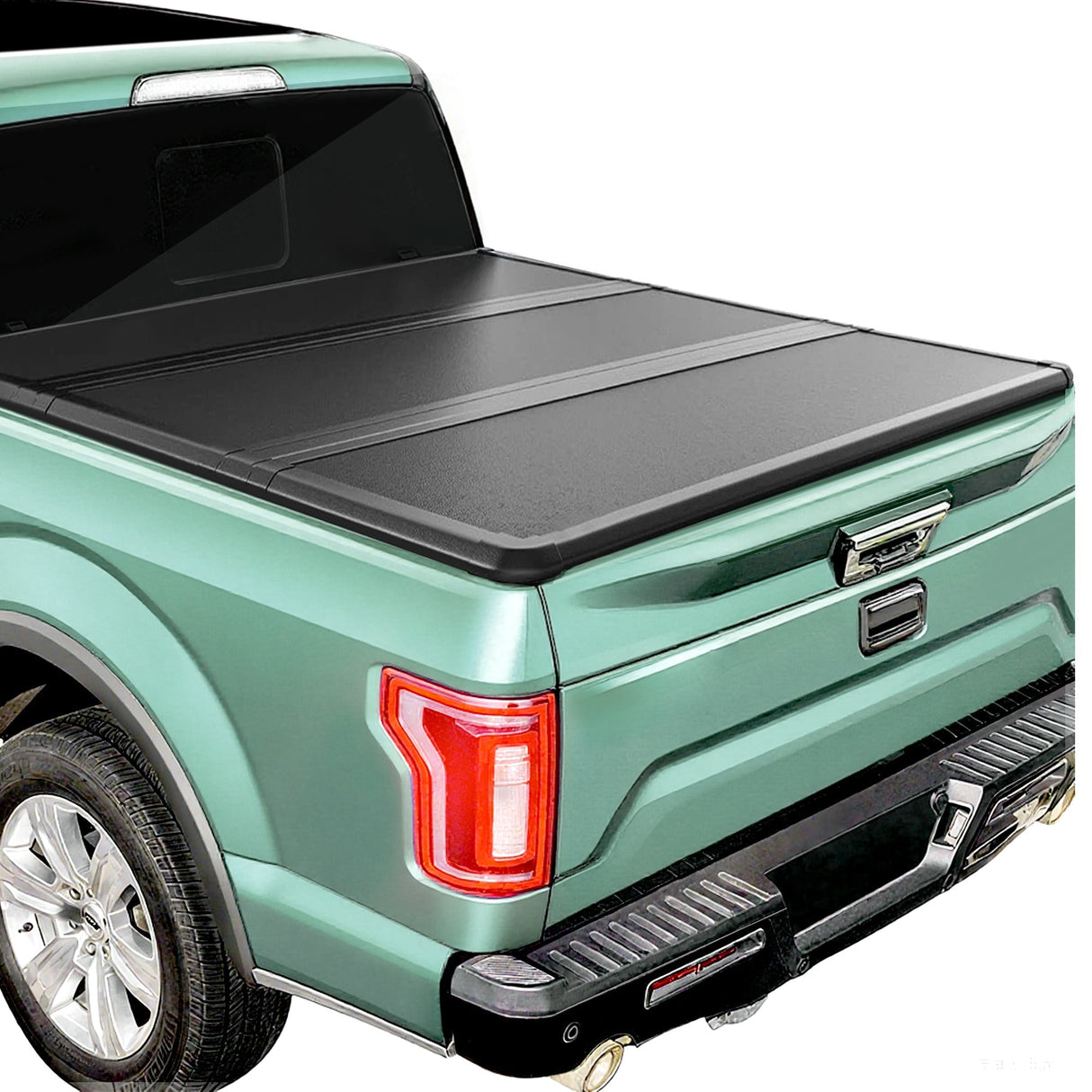 Trucktok 2015-2025 Ford F150 5.5FT Hard Tri-Fold Tonneau Cover Truck Bed Pickup TruckTok