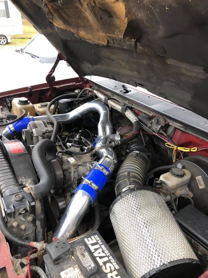 Intercooler Kit and Boost Tube Clamps Boots, 1994-1997 7.3L Powerstroke Rudys Diesel