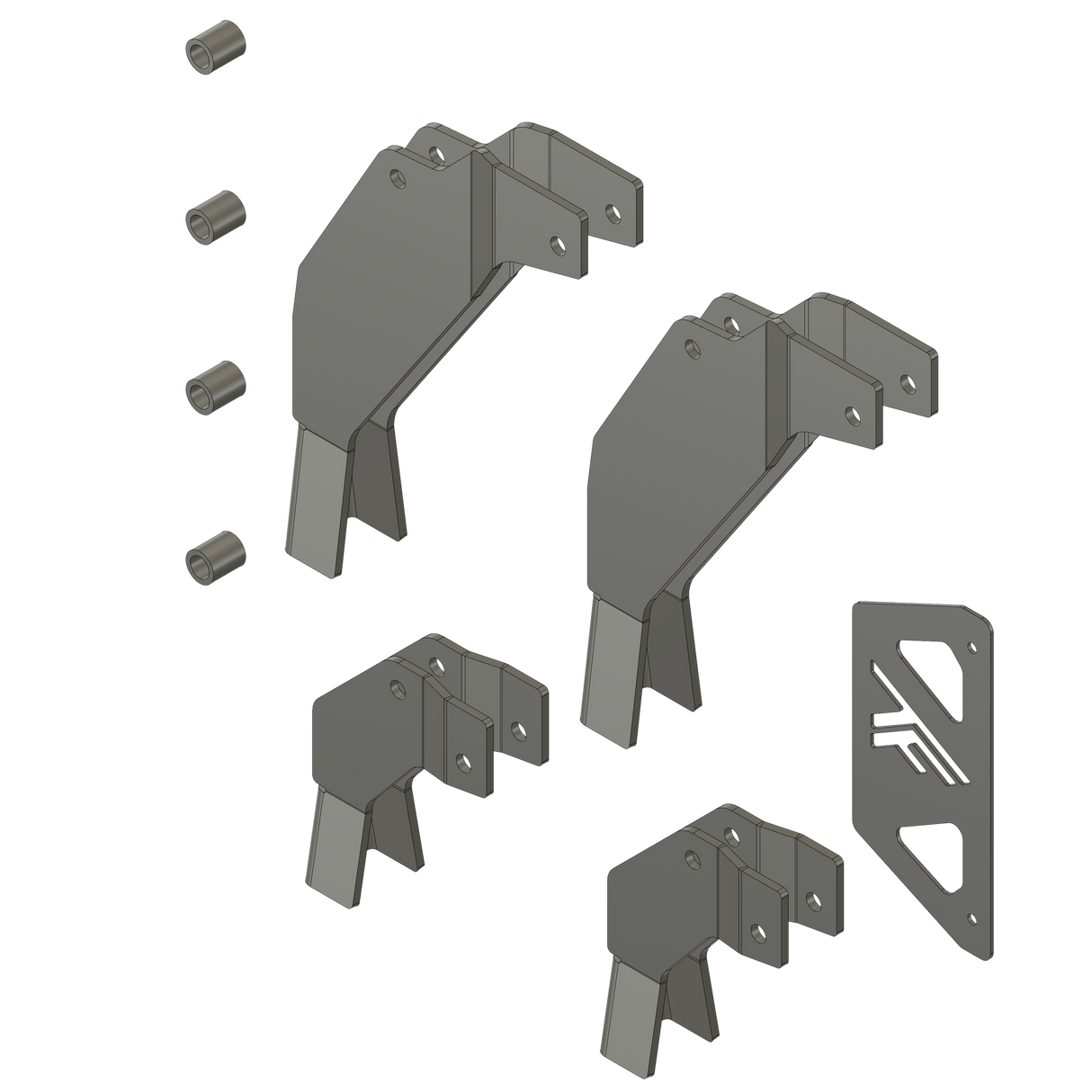 Can-Am Defender 3" Bracket Lift Kit (Cab / 65" Models)