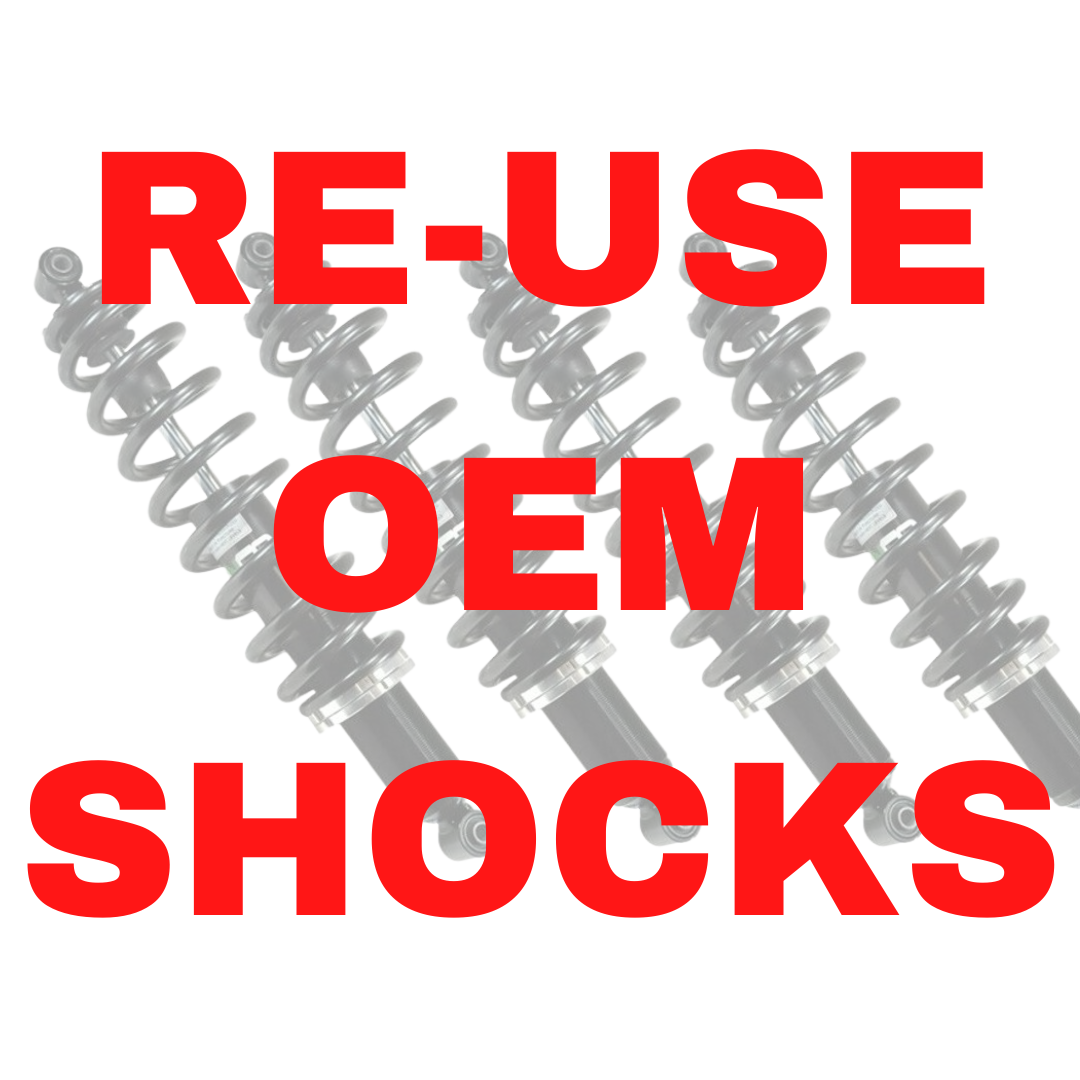 Defender Long Travel Shocks - OEM Shock Relocation Kit